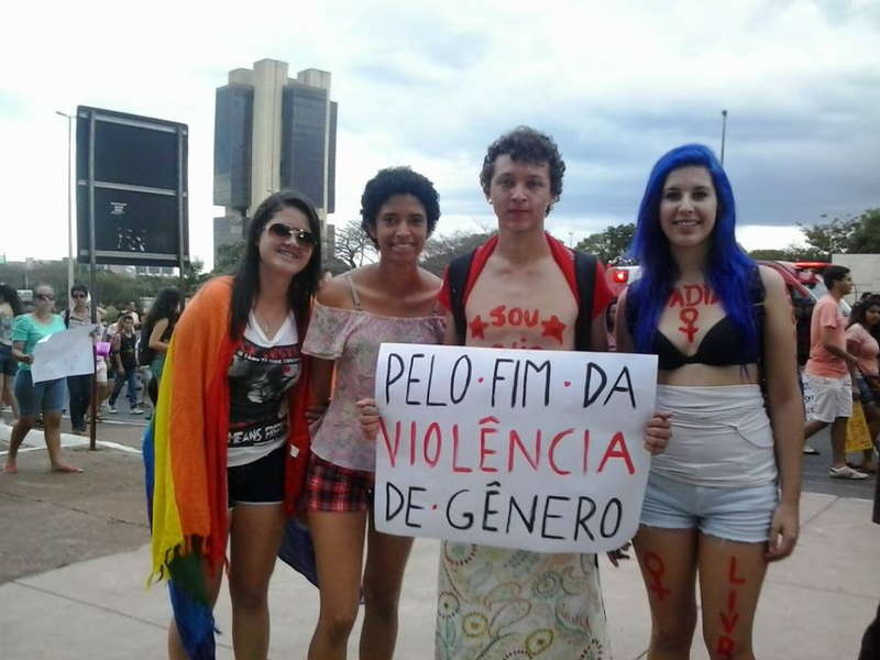 Illustration for article titled Slut Walk - Brasília, Brazil.